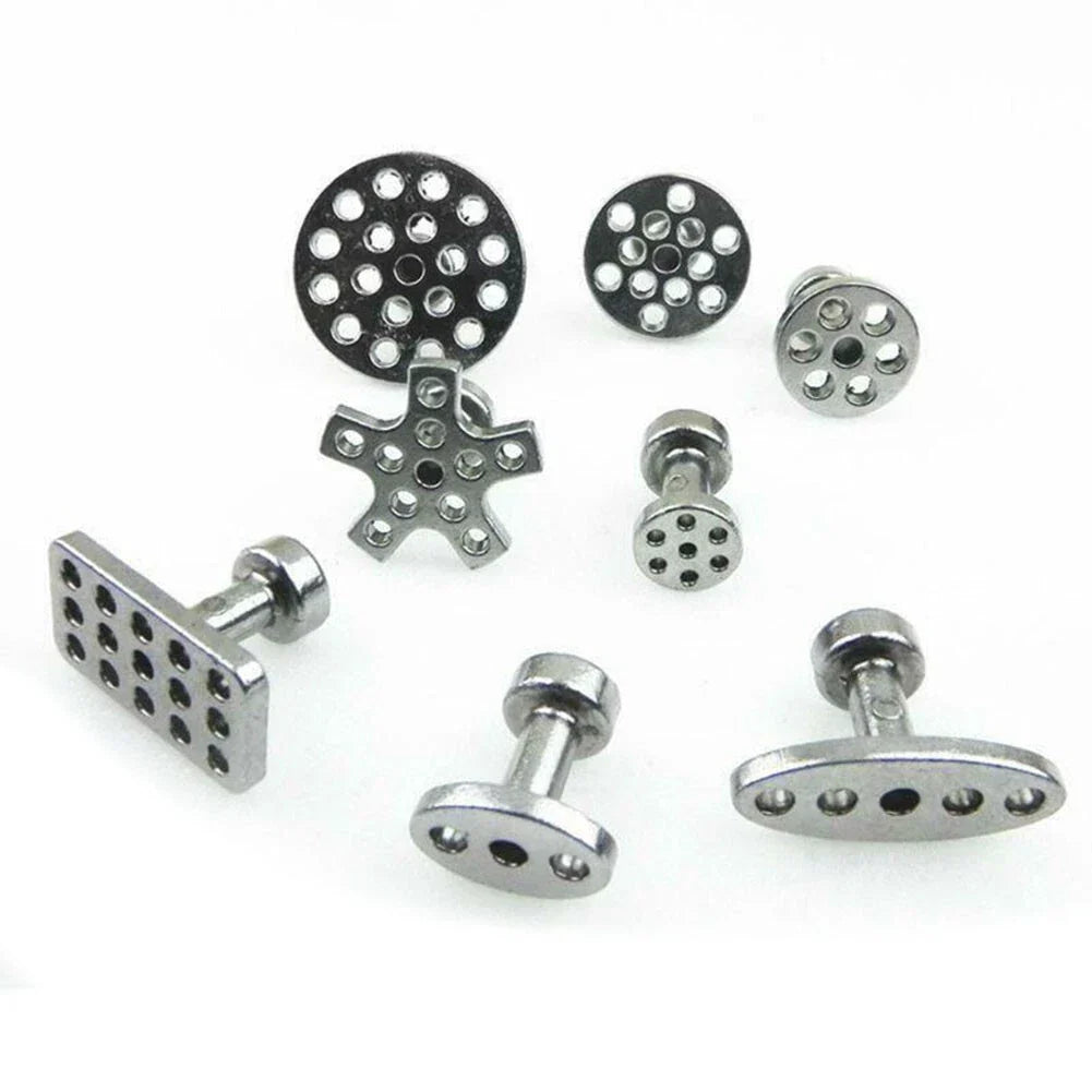 8 x Auto Aluminum Glue Puller Tabs for Car Suction Cup