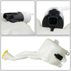 Windshield Washer Fluid Reservoir Tank Bottle w/ Cap & Pump for Dodge Neon (2000)