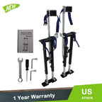 Adjustable Aluminum Alloy Drywall Stilts for Painting (36" - 48")