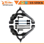 8pcs Front Lower Control Arm w/ Ball Joints for Sierra 2500 HD (2011–2019)