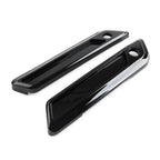 Glossy Black Latch Covers for Harley Touring Electra Glide Road King (2014-2023)