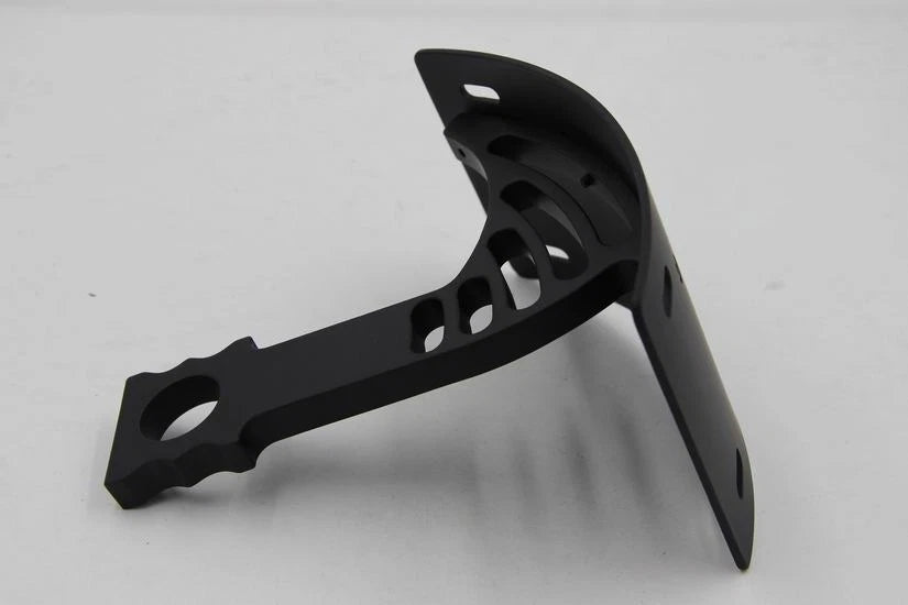 Side Mounted Curved License Plate Bracket for Honda CBR 600RR (2005–2012)