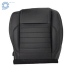 Leather Perforated Passenger Bottom Seat Cover for Ford Mustang GT (2010-2014)