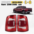 Set of 2 LED Tail Lights for Ram 2500 3500 (2019–2024) W/Blind Spot