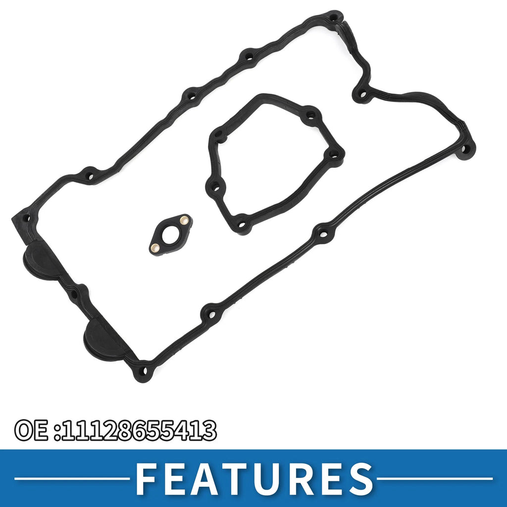 Set of 1 Valve Cover Gasket No. 11128655413 for BMW 1 (E87) 120i (2003–2011)