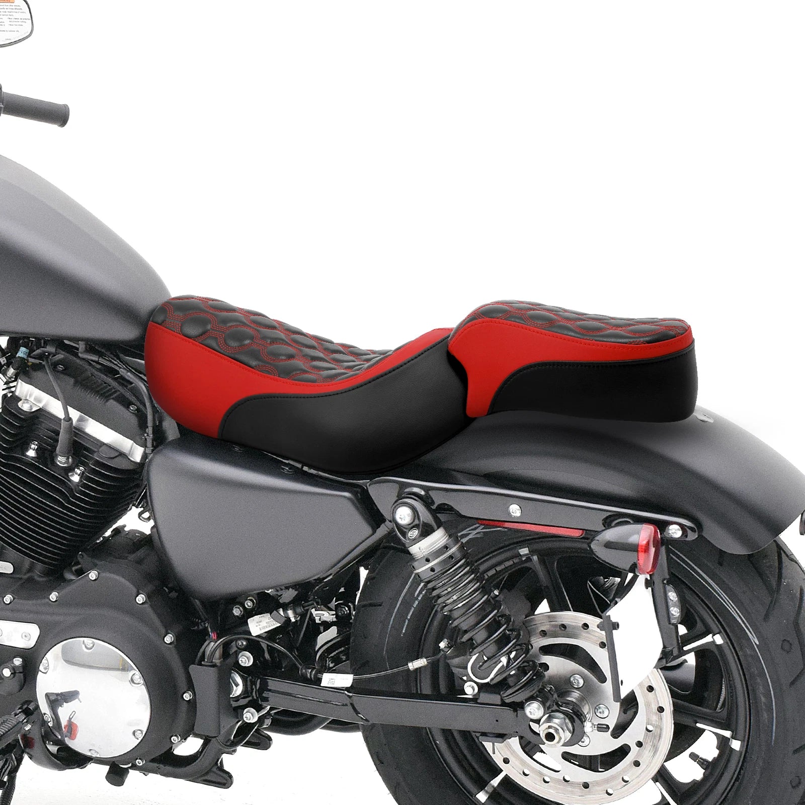 Driver & Passenger Seat for Harley Iron XL883 XL883N (2016–2022)