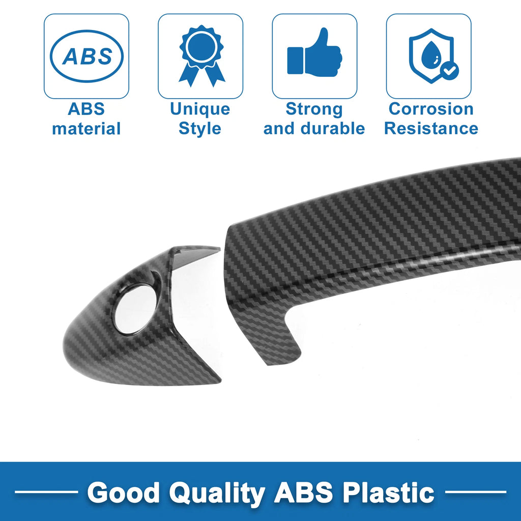 Door Handle Cover Trim for Ford Fiesta (2009–2012) ABS