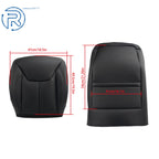 Set of 2 Front Seat Covers for Jeep Wrangler (2013-2017) Black
