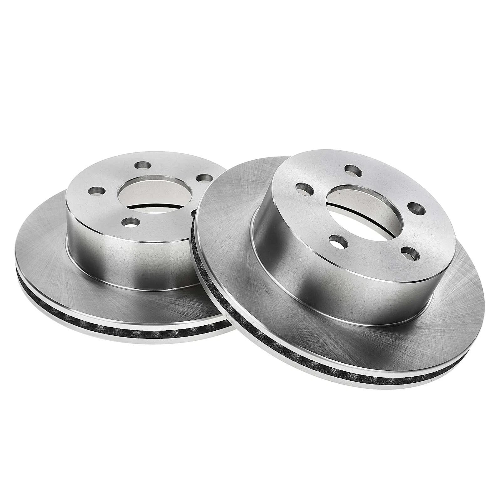 Set of 2 Front Disc Brake Rotors & Ceramic Pads for Jeep Wrangler (1999–2006)