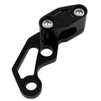 Oil Pipeline Brake Line Clamp Protector for Motor Bikes Aluminum Black