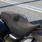 2X Up Driver Passenger Seat for Harley Touring Electra Street Glide (2009–2023)