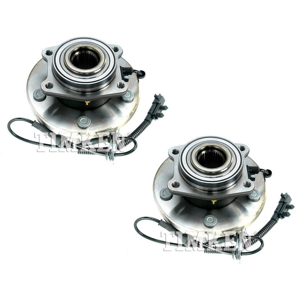 Set of 2 Front Wheel Bearing and Hub Assemblies for Chrysler Dodge VW