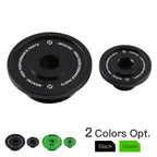 Set of 4 Aero Aluminum Anodized Cover Cap Plugs for Kawasaki KLR650 (1987–2024)