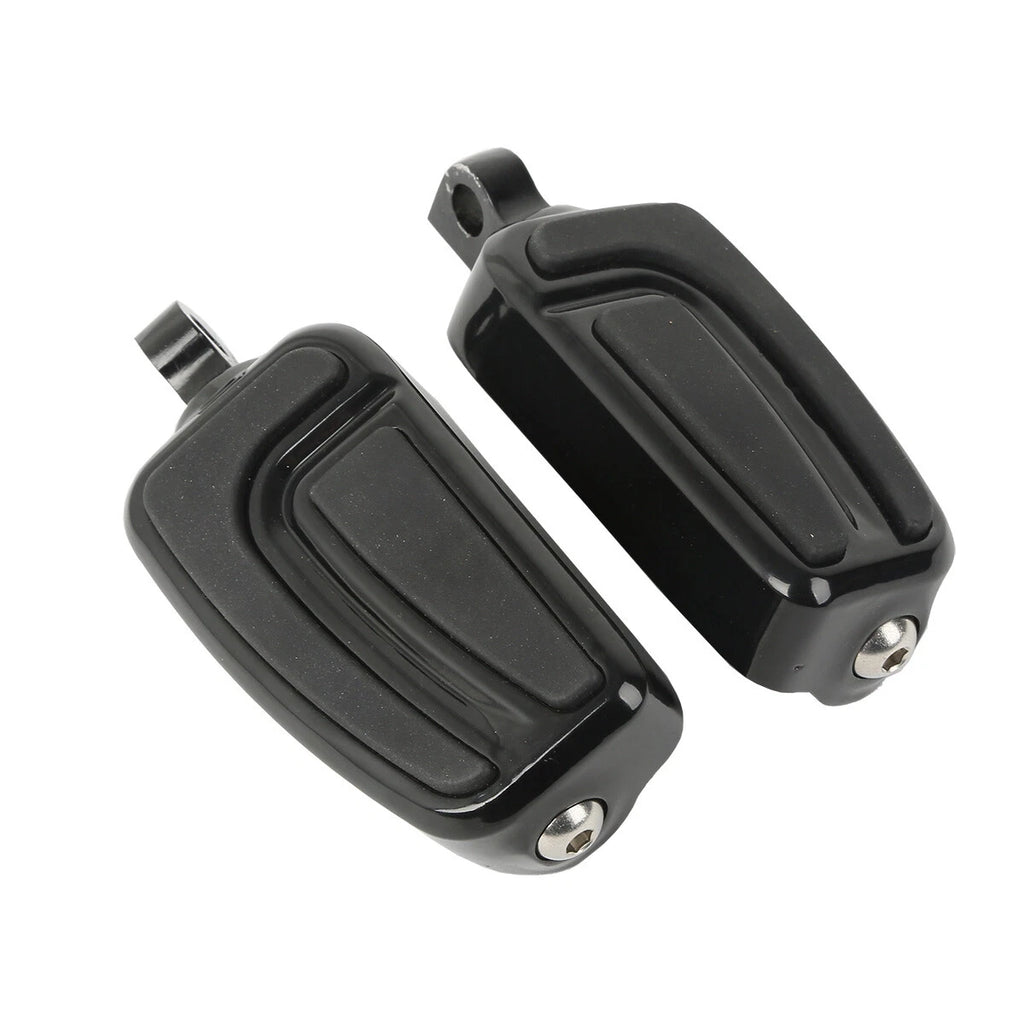 10mm Male Mount Footpegs for Harley Touring Road King Glide (Universal)