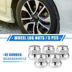 5 Pcs Wheel Lug Nuts M12x1.5 for Honda Accord Civic 