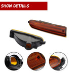 2X Front Amber Parking Signal Lights for Toyota RAV4 (1996–1997)