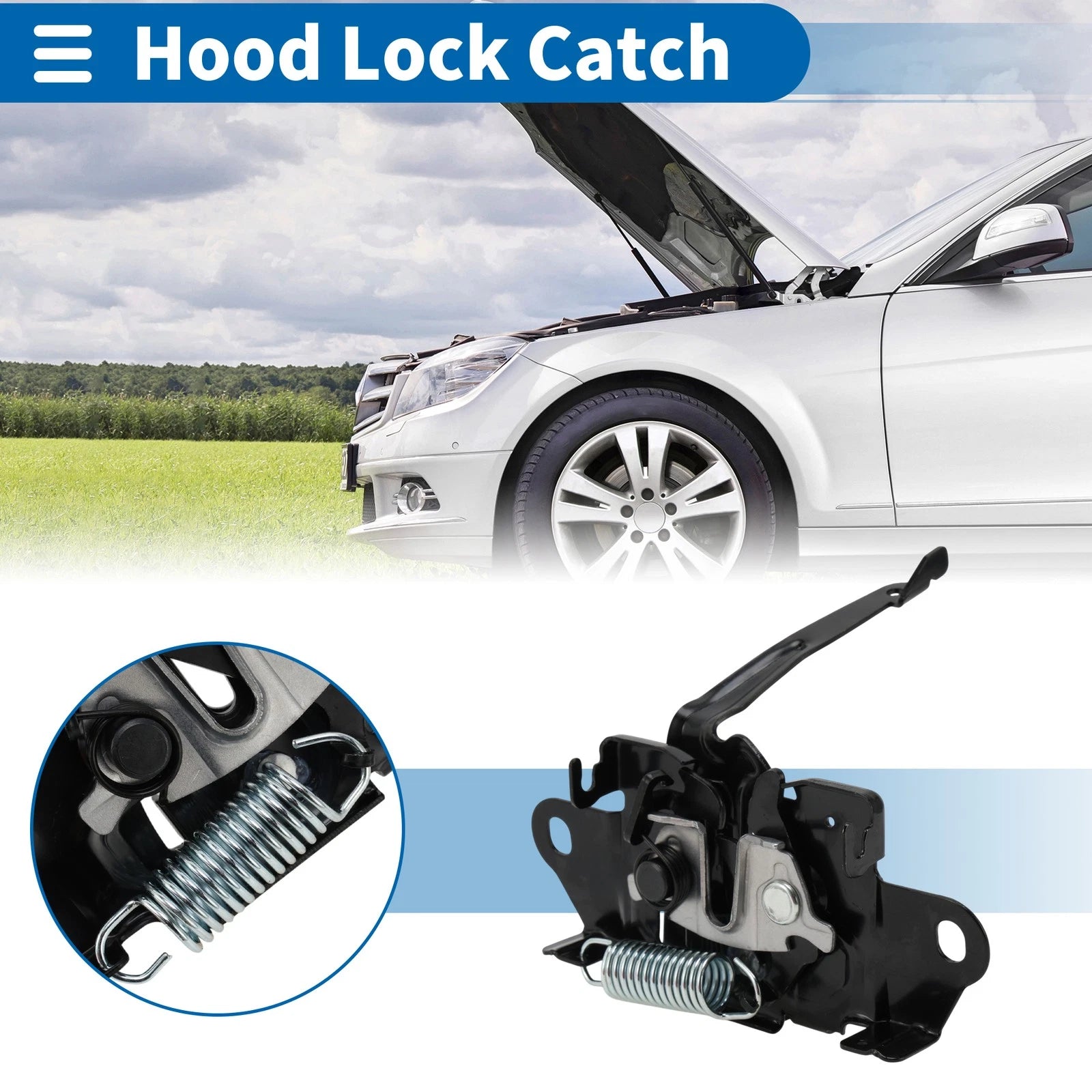 Hood Latch Assembly for Mazda CX-5 (2013–2016) No.KD3556620A