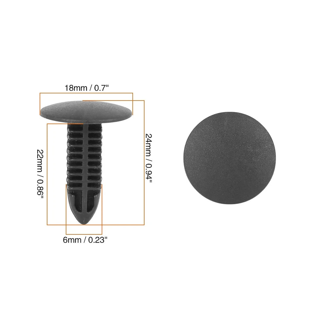 40pcs Plastic Bolt Rivets Fasteners for Toyota (Various Models)