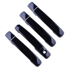 8 x Black Exterior Door Handle Cover Trim Caps for Nissan Frontier (2005-2019)