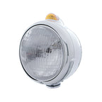 Headlight with LED Signal Amber Lens Replacement for Ford F700 F750 (1970–1990)