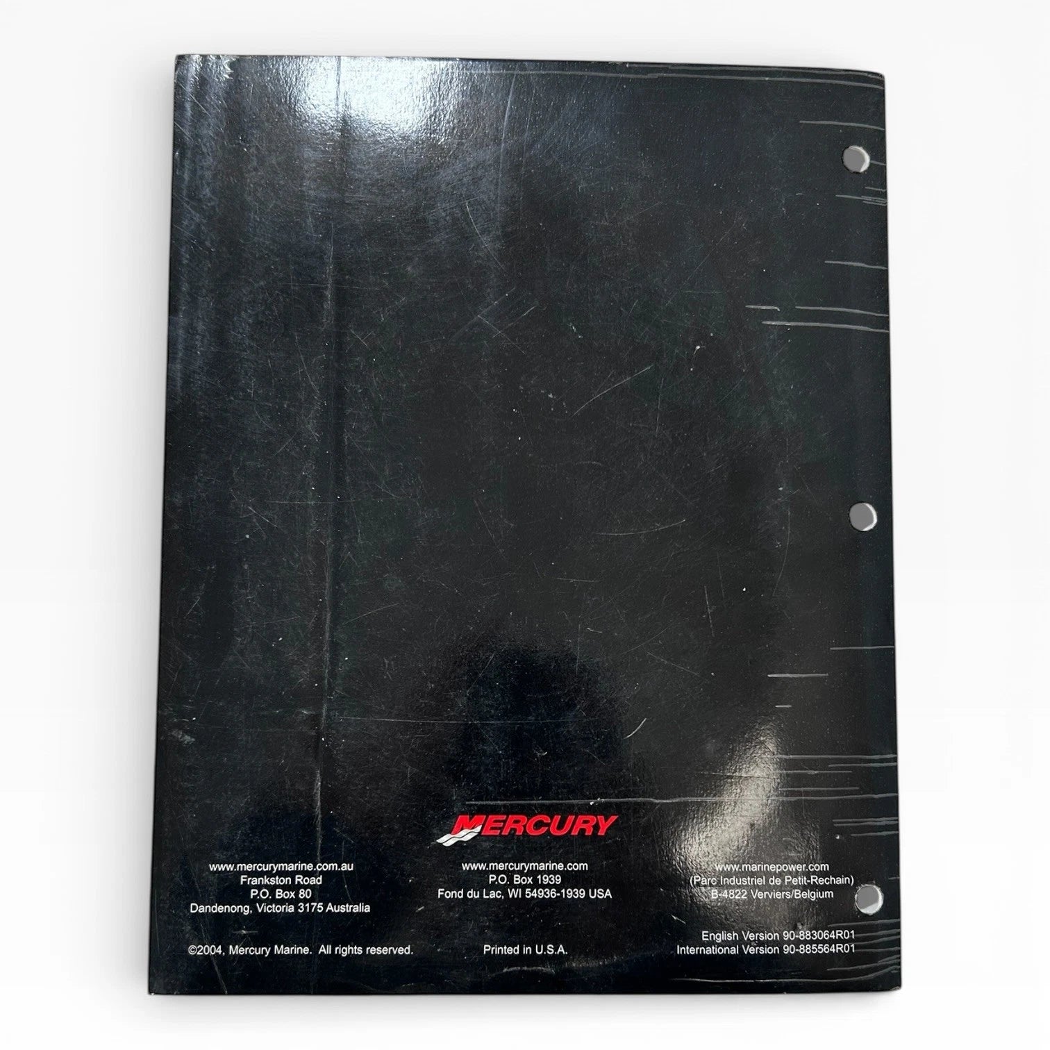 Service Manual for Mercury 30/40 FourStroke (1990–2023) 90-883064R01