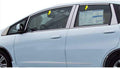 4pc. Luxury FX Stainless Steel U. Window Pkg (w/o Posts) for 09-13 Honda Fit 4D