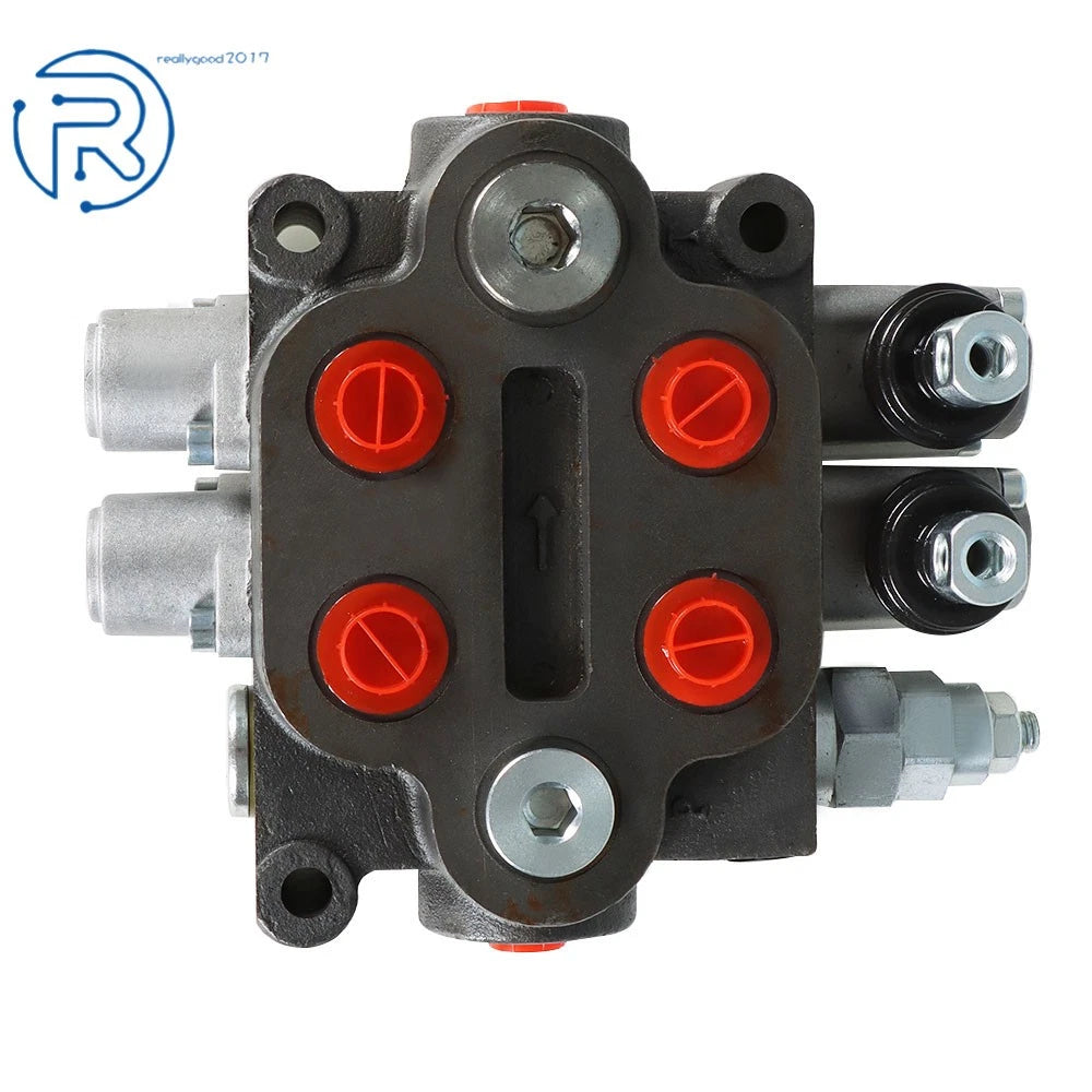 2Spool Hydraulic Directional Control Valve for Tractor (BSPP)