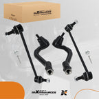 Set of 4 Front Sway Bar Links Outer Tie Rods for Hyundai Sonata (2011–2014)