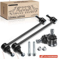 Set of 4 Front Sway Bar Link Ball Joints for Ford Escape (2005–2012)