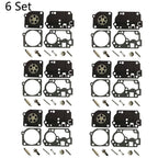 6x Carburetor Kit for Homelite Zama RB-142 C1U-W32 C1U-W32A