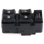 Set of 2 Door Lock Actuators w/ Window Switch for Chevrolet Impala (2000–2005)