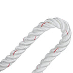 Set of 2 Polyester Braided Ropes for Multipurpose Use (100' Length)