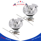 2X Lever Style Locking Fuel Cap for Peterbilt 
