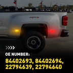 LED Side Marker Light for Chevy Silverado 2500HD 3500HD (2015–2023)