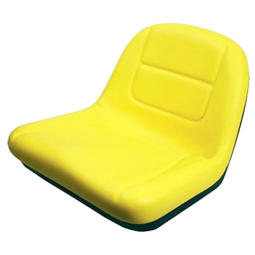 High Back Yellow Seat for John Deere 100 Series (135, 145, L, 120, 130, LA 110) AUC11476