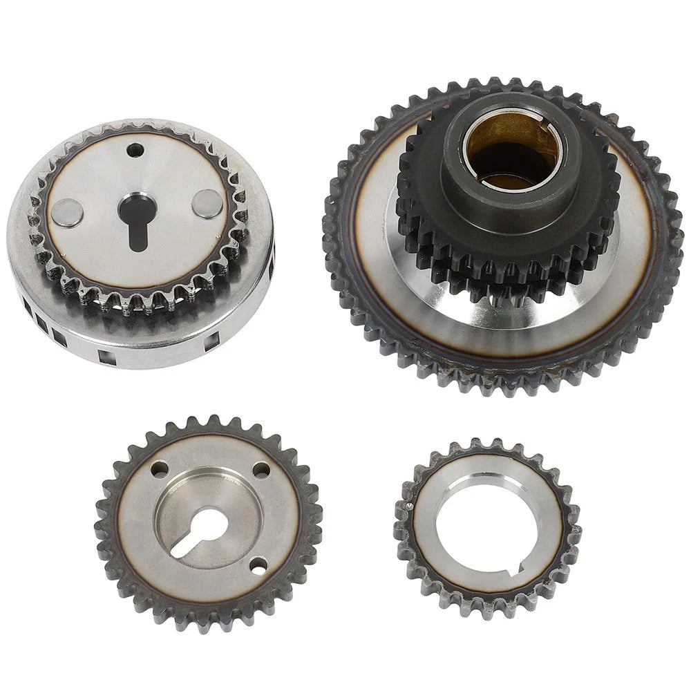 Set of 4 Timing Chain Oil Pump Water Pump Cover Gaskets for Jeep Dodge (1999–2004)