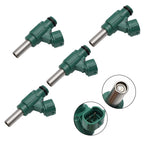 Set of 4 Fuel Injectors for Kawasaki Ninja ZX10R ZX1000 (2011–2017) 49033-0027