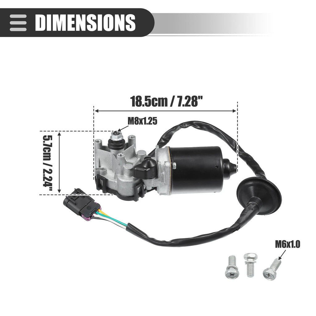 Front Windshield Wiper Motor for Chevy Colorado (2004–2012)