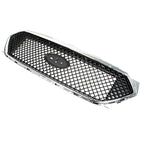 Front Upper Grille Trim for Ford Taurus SHO (2013-2019) Black Chrome