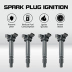 Set of 4 UF314 Ignition Coils for Toyota Corolla Matrix (2003–2008)