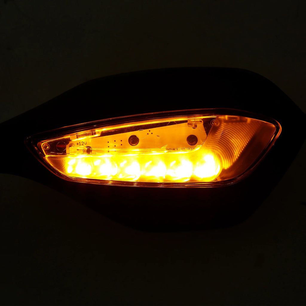 L&R Rear-View Mirrors with LED Turn Signals for BMW S1000RR (2019–2024)