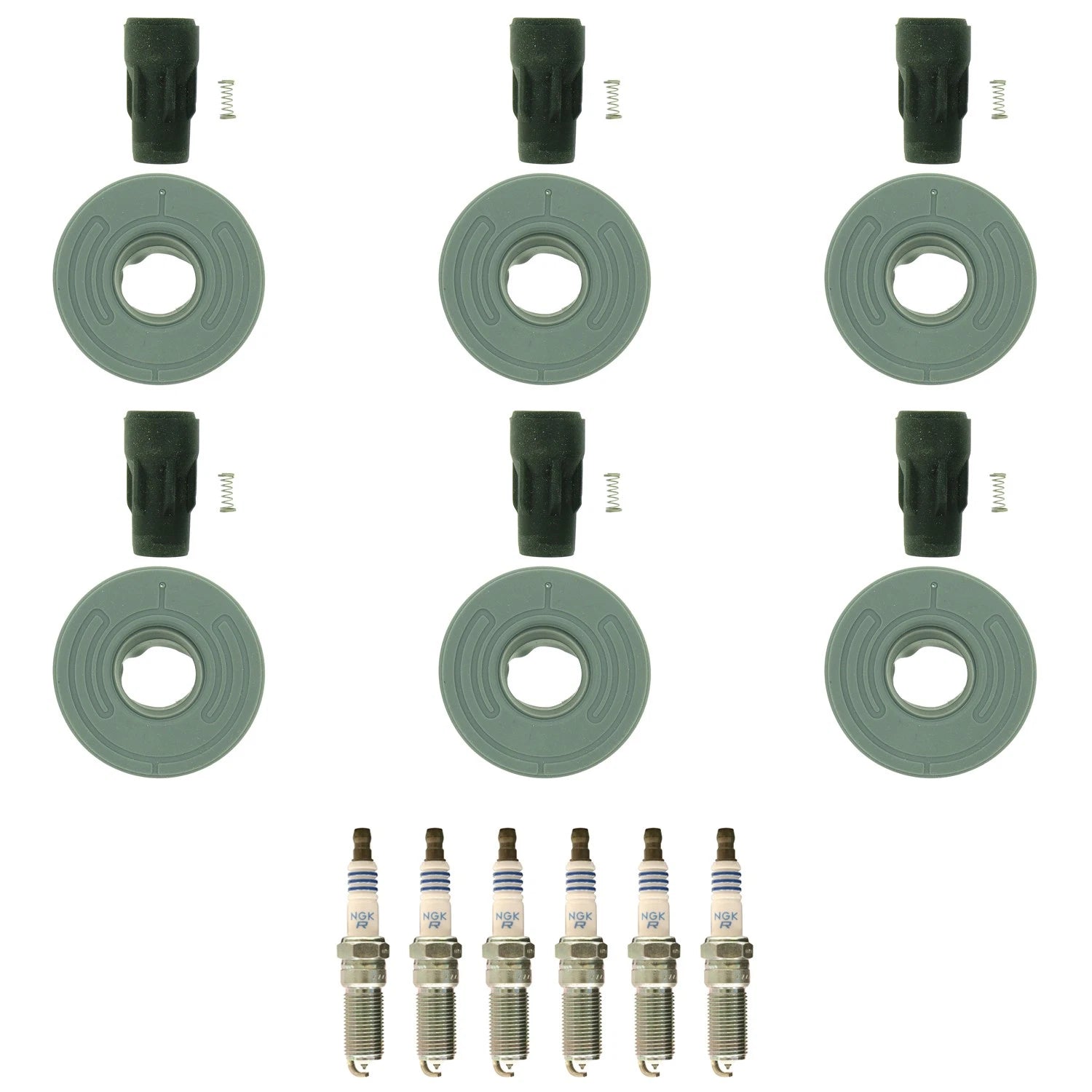 NGK Spark Plug Boot Kit for Cadillac SRX (2004–2016)