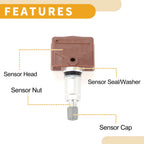 Tire Pressure Sensor for Chevrolet Corvette (2014–2019) 433MHz
