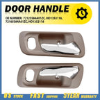 2X Door Handle Set for Honda Accord (1998–2002) Front Inner Beige Housing