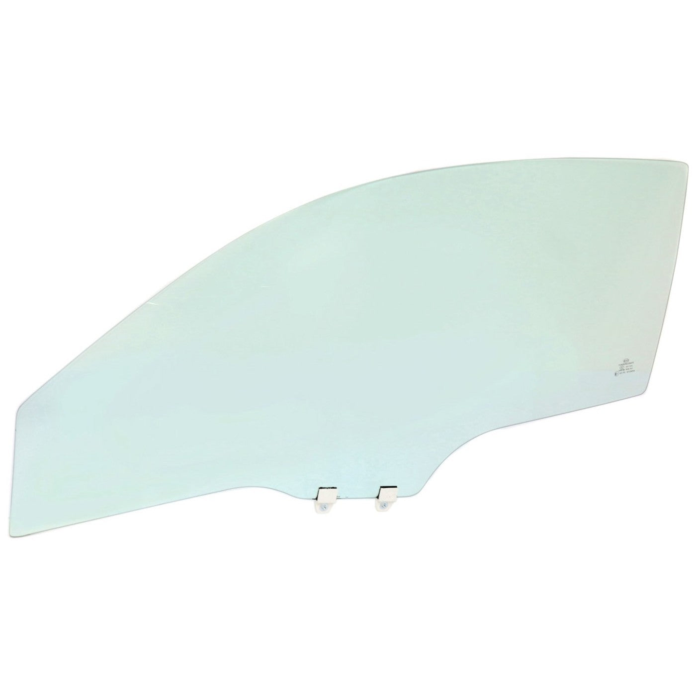 Set of 2 Front Door Glasses for Coupe
