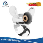 10 1/2 x 13 Stainless Steel Boat Prop for Mercury 25-70HP (NO.48-855858A46, RH)