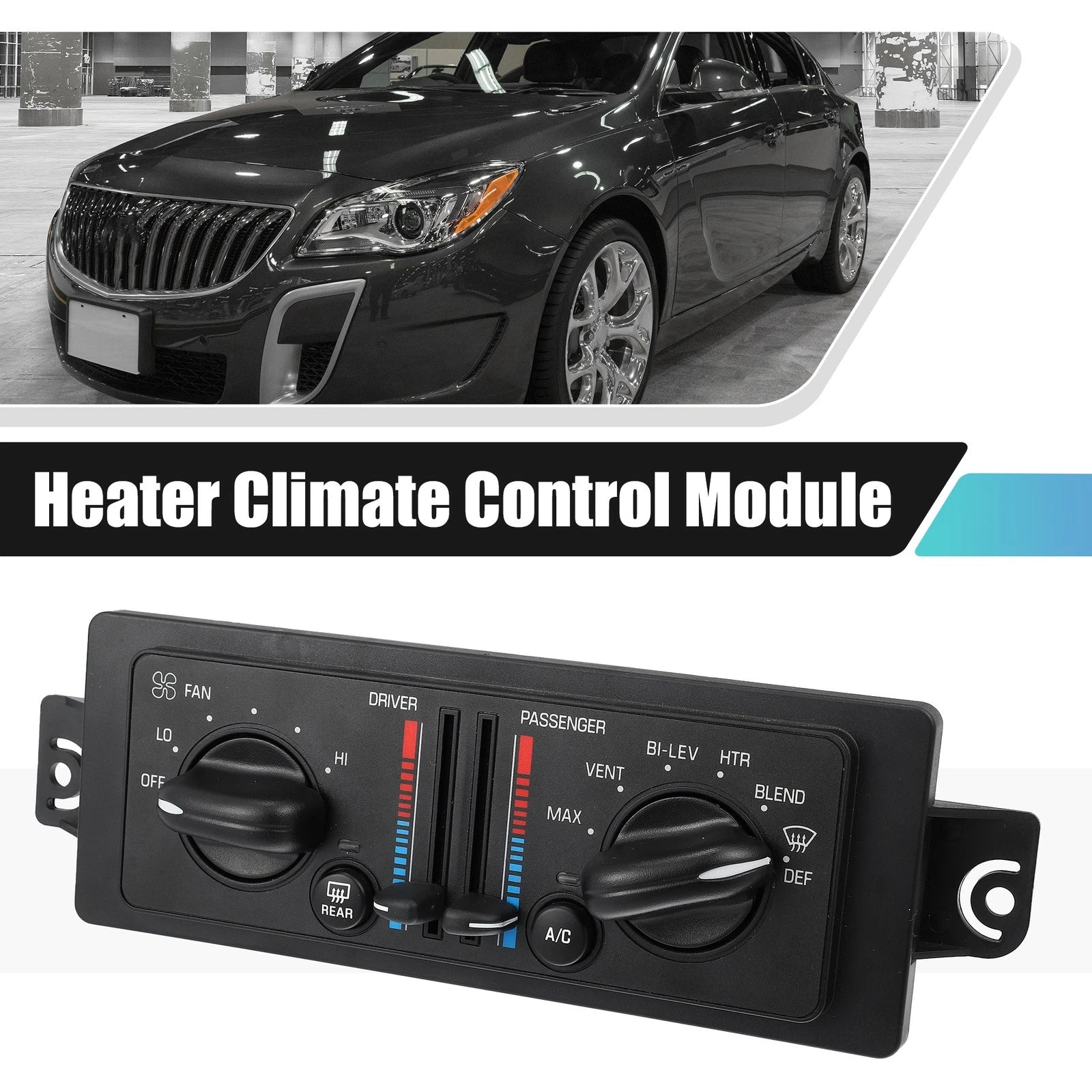 Climate Control Switch Panel for Buick (10308120, 1572734)