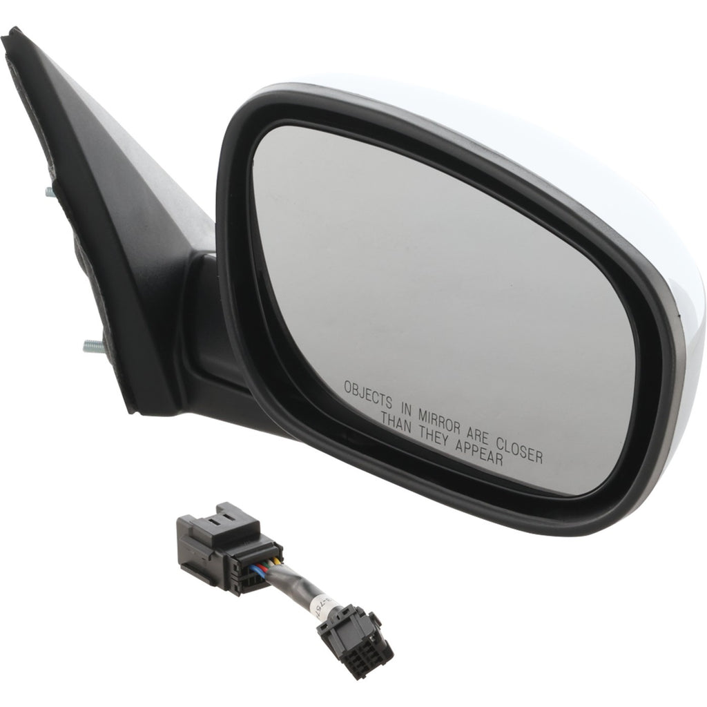 Power Mirror for Chrysler 300 (2005–2010) Right Manual Folding Heated Chrome