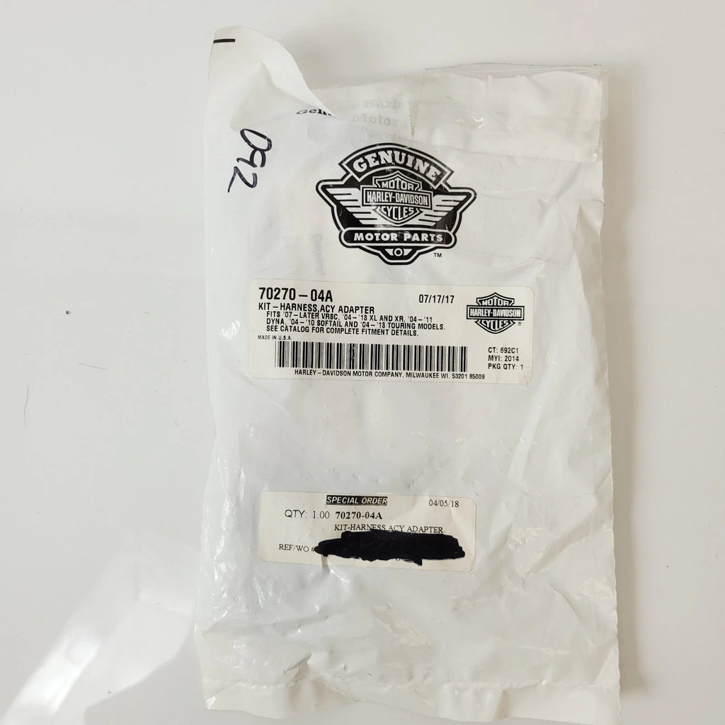 Electrical Accessory Adapter for Harley-Davidson (2004–2004) OEM 70270-04A
