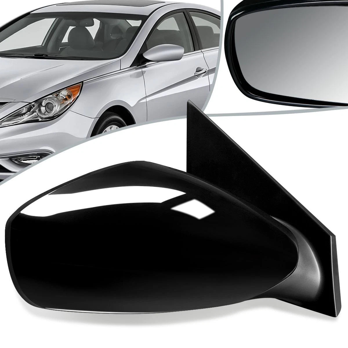 Powered Heated Side Rear View Mirror for Hyundai Sonata (2011–2014) HY1321166